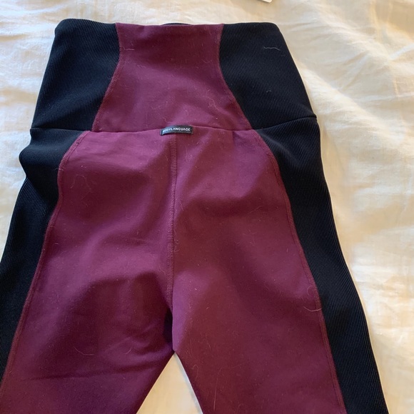 NWT Revolve Bodylanguage high waist legging set - Picture 7 of 9